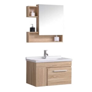 Vanité Salle De Bain 32 pouces fini bois naturel SG-9002