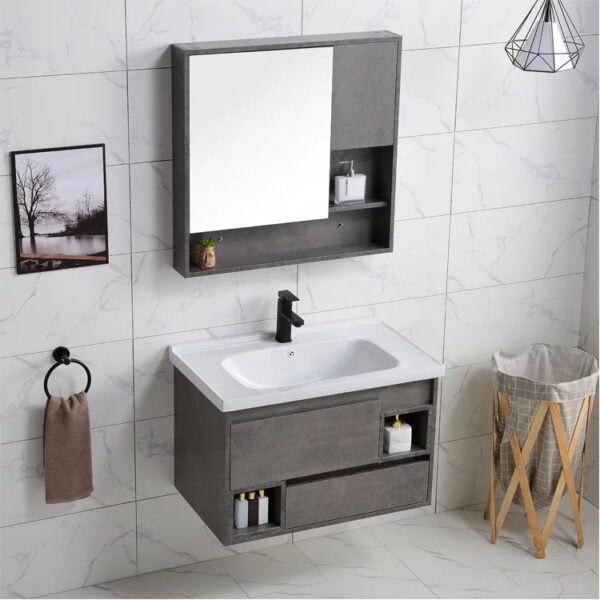 Vanité 32 pouces gris SG-9033 – Image 3