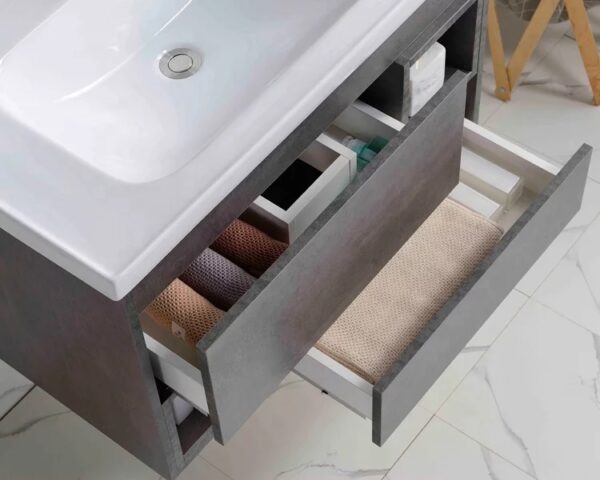 Vanité 32 pouces gris SG-9033 – Image 4